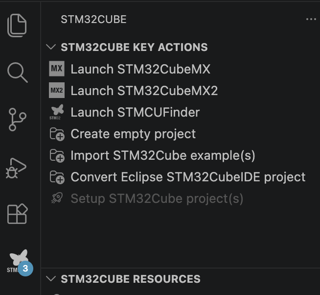 Opcja Launch dostępna bezpośrednio w oknie VSCode